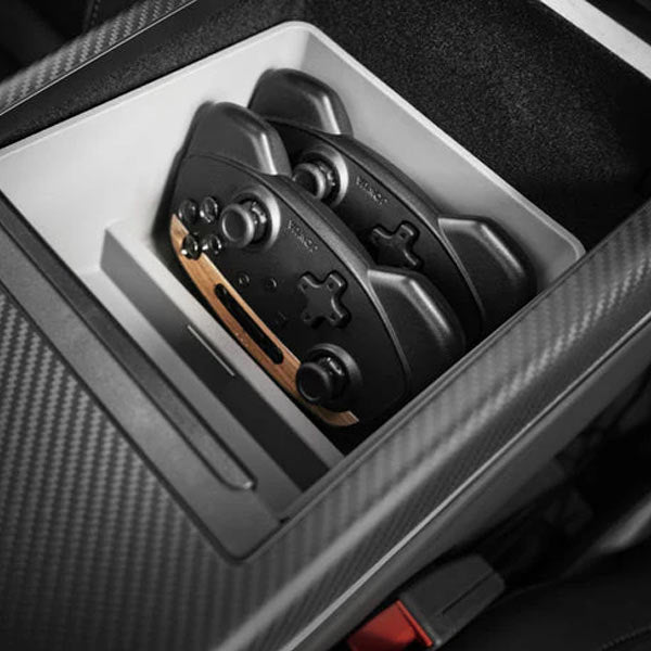 Organizer Box sotto il bracciolo - Tesla Model 3 2024 / Model Y 2025 - E-Mobility Shop