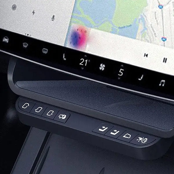 Bouton écran<br> Tesla Model 3 - Y