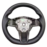 Leather Steering Wheel<br> Tesla Model 3 - Y