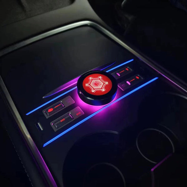 Bouton rotatif de console<br> Tesla Model 3 - Y - Highland