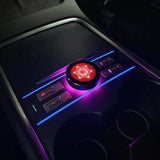 Bouton rotatif de console<br> Tesla Model 3 - Y - Highland