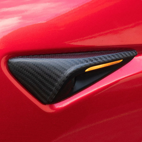 Couvre caméra carbone<br> Tesla Model 3 2024 Highland