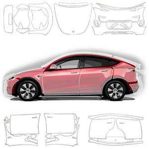 Pre-cut PPF wrap <br> Tesla Model Y