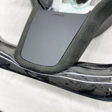 Alcantara® steering wheel trim<br> Tesla Model 3 - Y