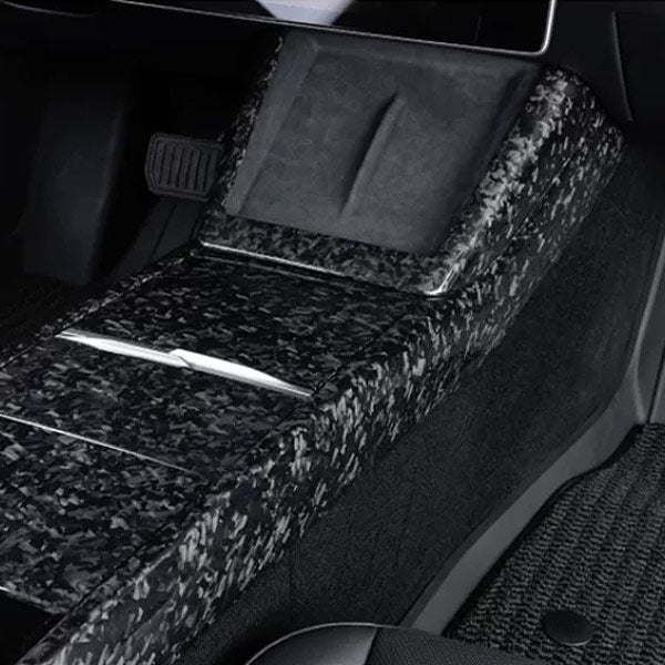 Garnitures de console centrale carbone<br> Tesla Model 3 2024 Highland