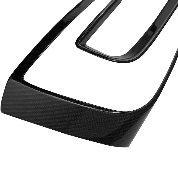 Insert carbone phares arrière<br> Tesla Model 3 2024 Highland