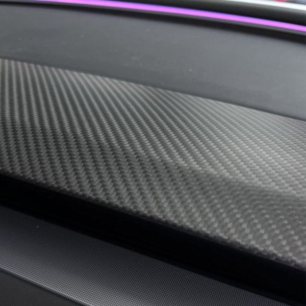 Insert Tableau de bord carbone<br> Tesla Model 3 Highland - Y Juniper
