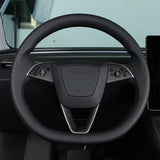 Insert volant carbone<br> Tesla Model 3 2024 Highland