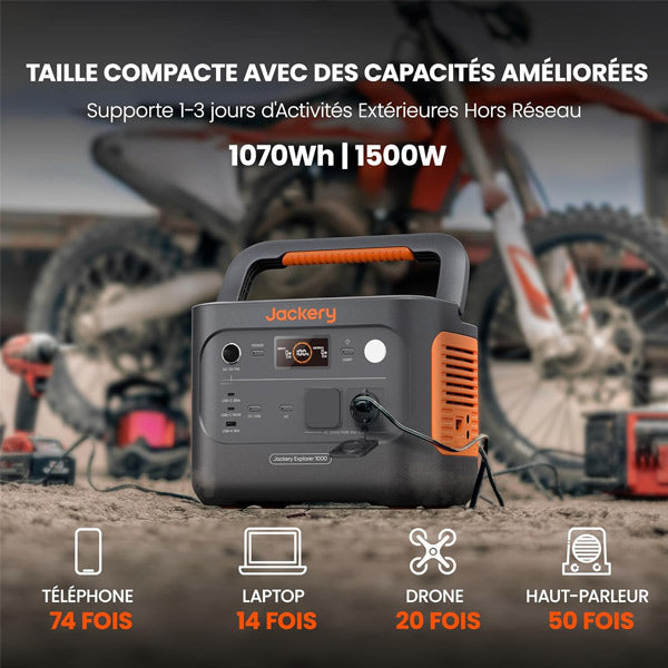 Batterie rechargeable Jackery Explorer 1000