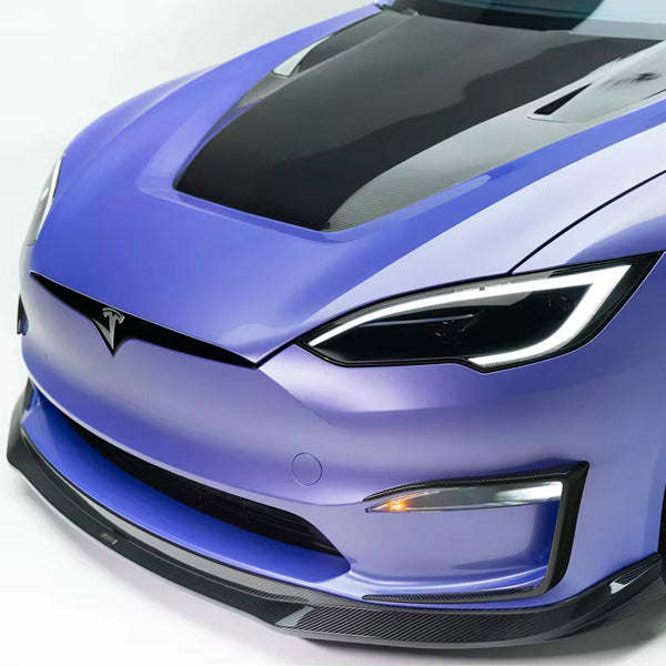 Lame avant carbone<br> Tesla Model S