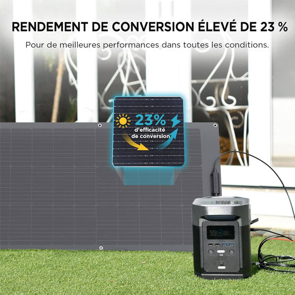 Panneau Solaire flexible Ecoflow 100w