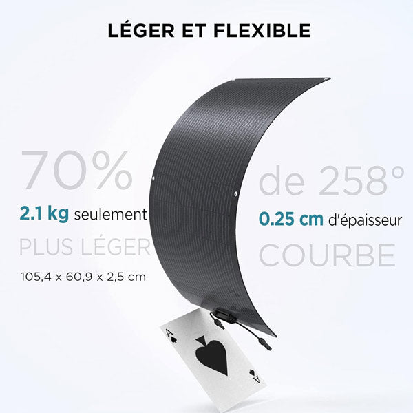 Panneau Solaire flexible Ecoflow 100w