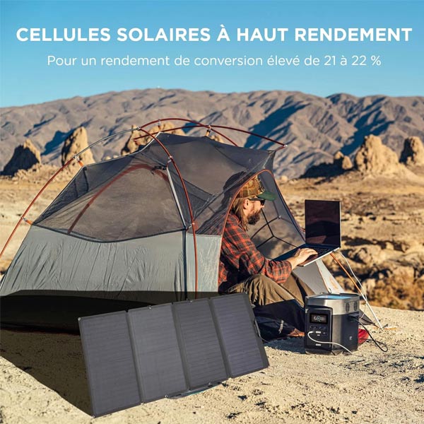 Panneau Solaire pliable Ecoflow 160w