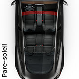 Vitre teintée <br>Tesla Model Y