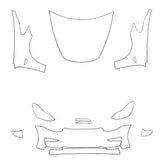 Kit face avant PPF prédécoupé<br> Tesla Model 3