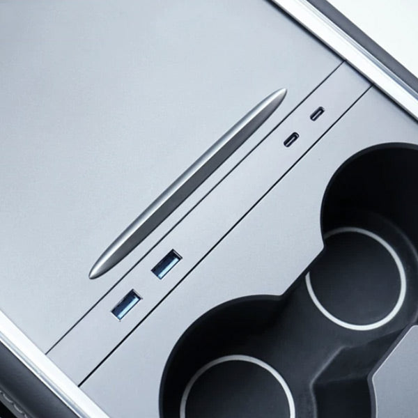 Station de charge HUB USB<br> Tesla Model 3 - Y