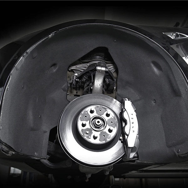 Accessoire Tesla Model 3<br> Insonorisation des passages de roues avant - Model Sport