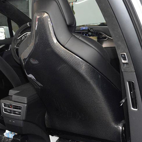 Accessoire Tesla Model S <br> Dosseret de siège carbone - Model Sport