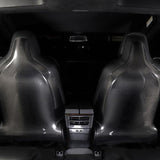 Accessoire Tesla Model X <br> Dosseret de siège Carbone - Model Sport