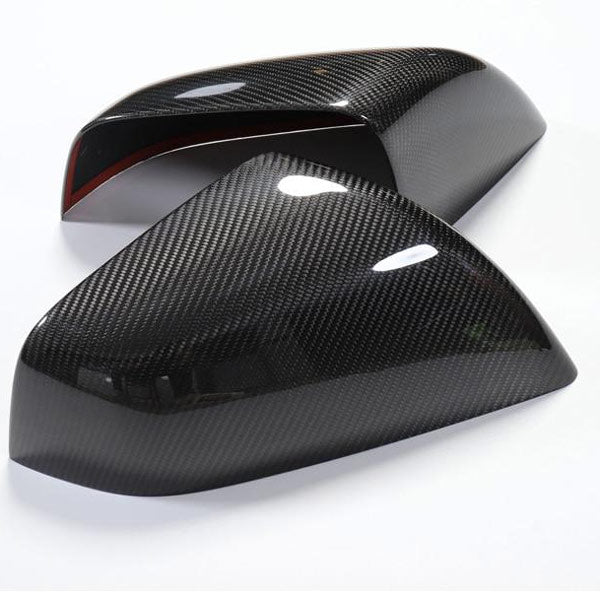 Accessoire Tesla Model X <br> Rétroviseur carbone brillant - Model Sport