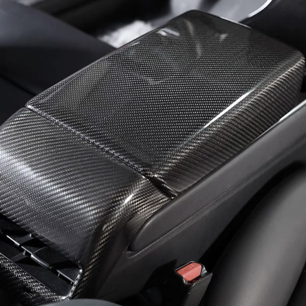 Accoudoir carbone<br> Tesla Model 3 - Y - Model Sport