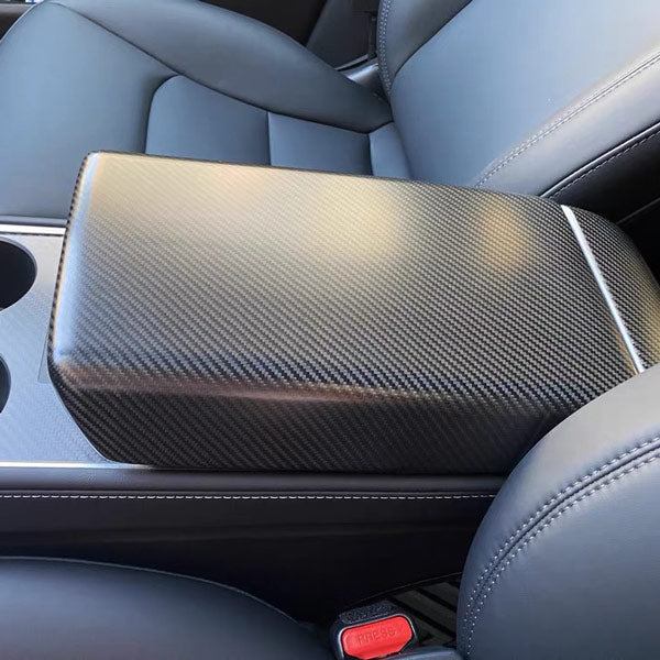 Accoudoir carbone<br> Tesla Model 3 - Y - Model Sport