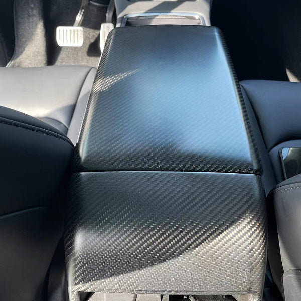 Accoudoir carbone<br> Tesla Model 3 - Y - Model Sport