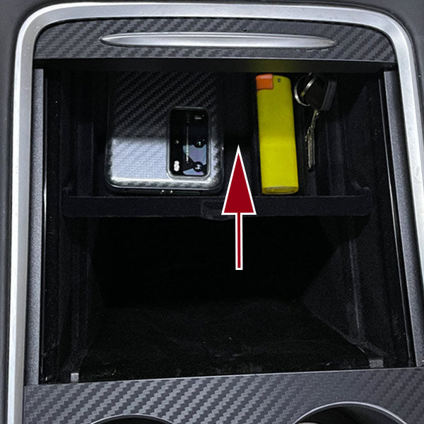 Boite de rangement<br> Tesla Model 3 - Y 2021 - Model Sport