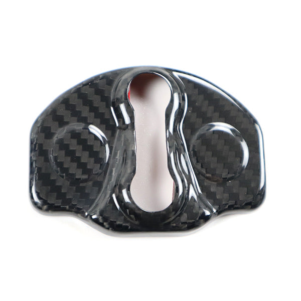 Habillage crochet de porte carbone<br> Tesla Model 3 - Y - Model Sport