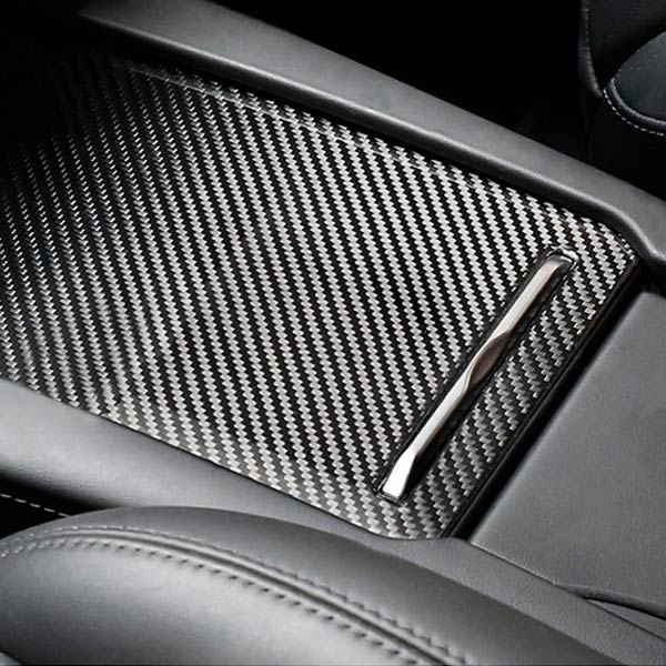 Console centrale carbone<br> Tesla Model S - X - Model Sport