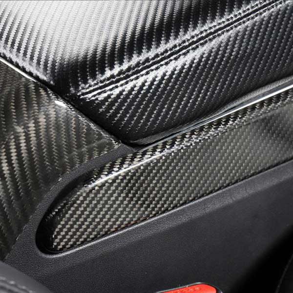 Garniture de console centrale carbone<br> Tesla Model 3 - Y - Model Sport