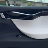 Insert de porte carbone<br> Tesla Model X - Model Sport