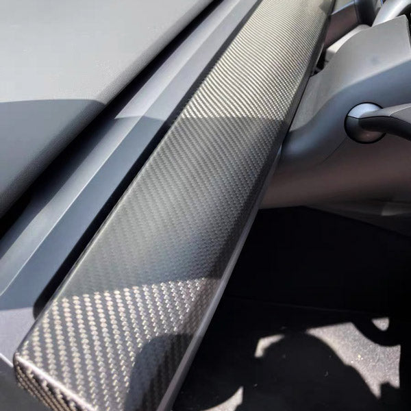Insert tableau de bord carbone<br> Tesla Model 3 - Y - Model Sport