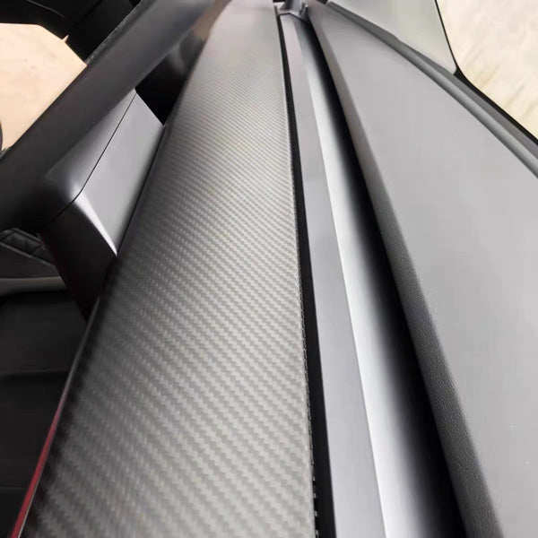 Insert tableau de bord carbone<br> Tesla Model 3 - Y - Model Sport