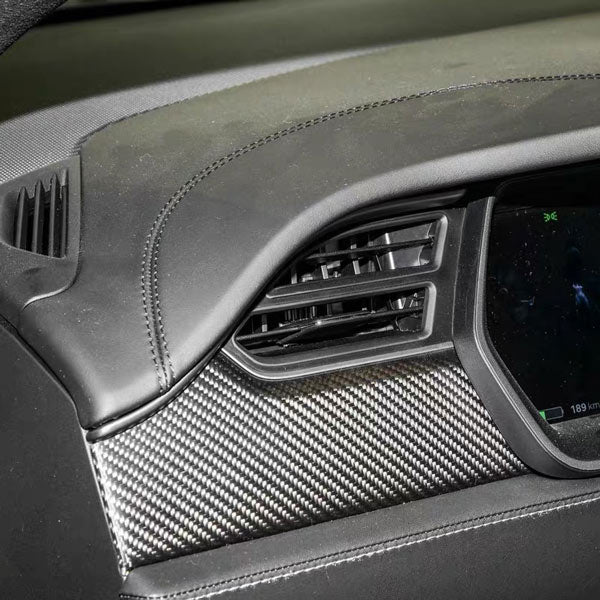 Tableau de bord carbone<br> Tesla Model S - X - Model Sport