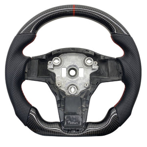 Race<br> carbon steering wheel Tesla Model 3 - Y