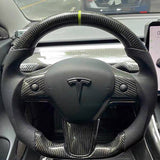 Race<br> carbon steering wheel Tesla Model 3 - Y