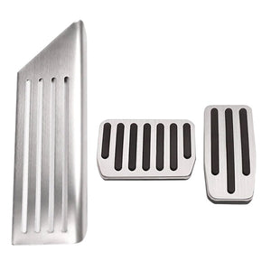 Accessoire Tesla Model 3 <br>Kit pédales en aluminium avec repose pied - Model Sport