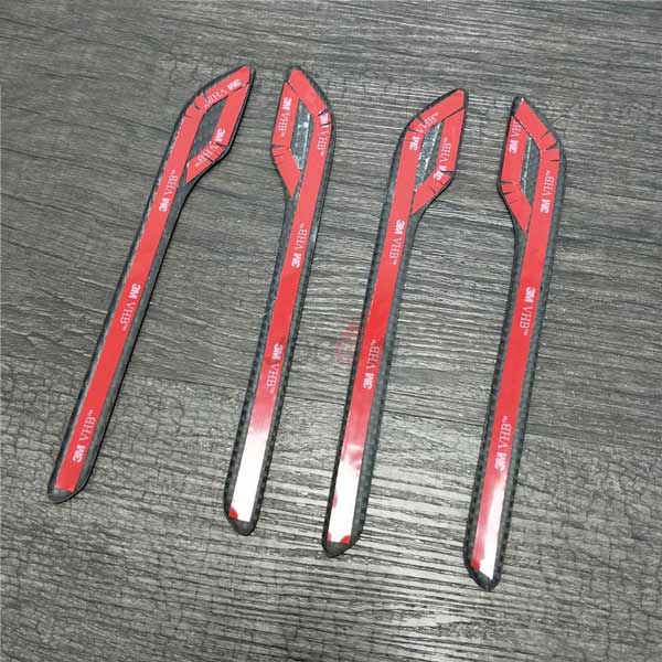 Accessoire Tesla Model 3 - Y <br> Poignée de porte carbone brillant - Model Sport