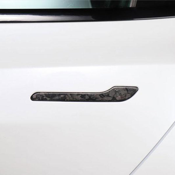Accessoire Tesla Model 3 - Y<br> Poignée carbone<br> 3 finitions - Model Sport