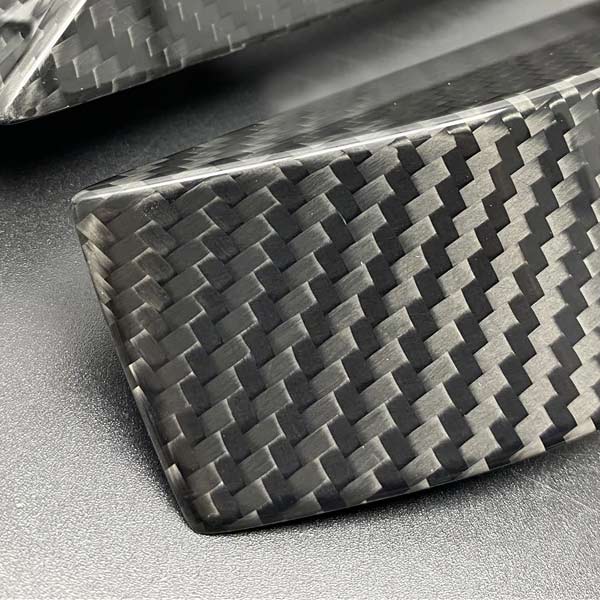 Accessoire Tesla Model S <br> Poignée de porte carbone brillant - Model Sport