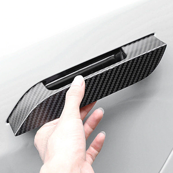 Accessoire Tesla Model S<br> Poignée de porte carbone<br> 2 finitions - Model Sport