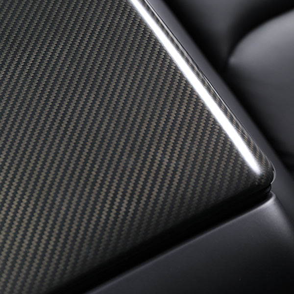 Accoudoir carbone<br> Tesla Model 3 - Y - Model Sport