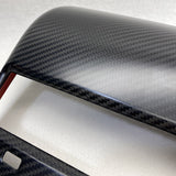 Insert partie arrière console carbone<br> Tesla Model 3 - Y - Model Sport