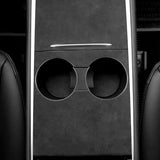 Bloque gobelet Alcantara®<br> Tesla Model 3 - Y - Model Sport