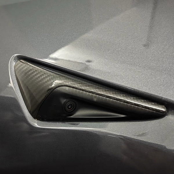 Couvre caméra carbone<br> Tesla Model S - 3 - X - Y - Model Sport