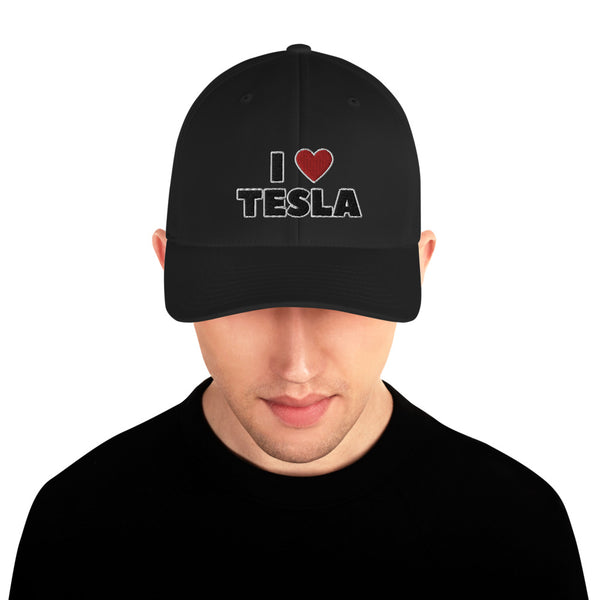 Casquette J'aime Tesla - Model Sport