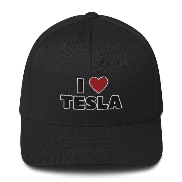 Casquette J'aime Tesla - Model Sport