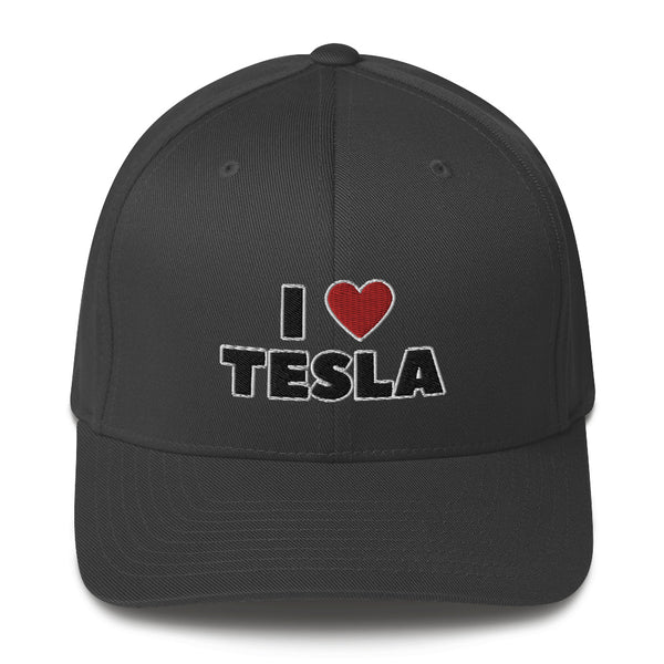 Casquette J'aime Tesla - Model Sport