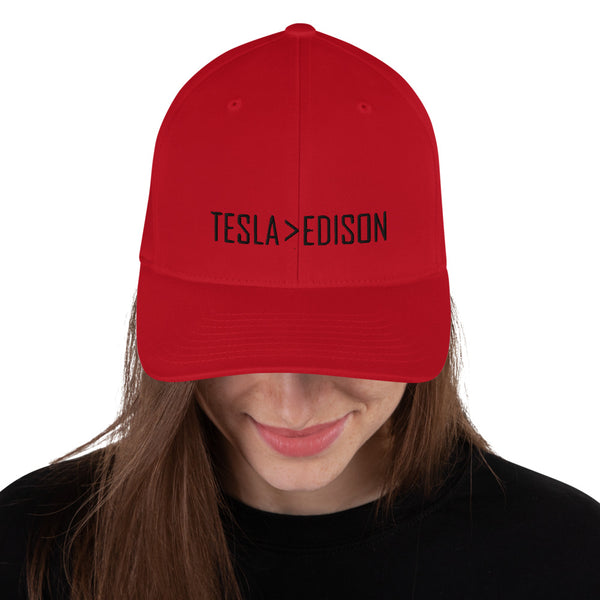 Casquette Tesla vs Edison - Model Sport